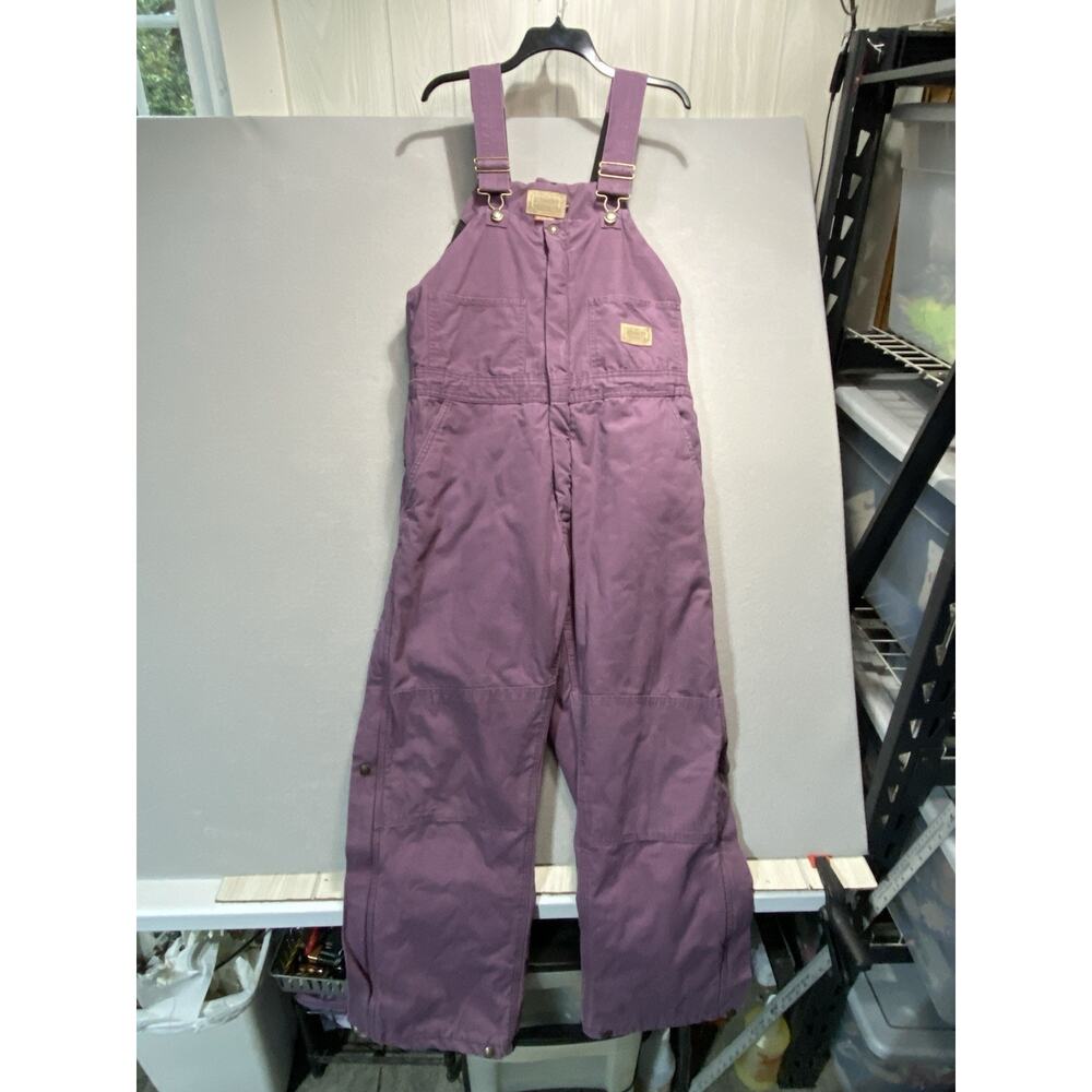 CE Schmidt Workwear Overall Coveralls Women’s Medium Purple Canvas Insulated